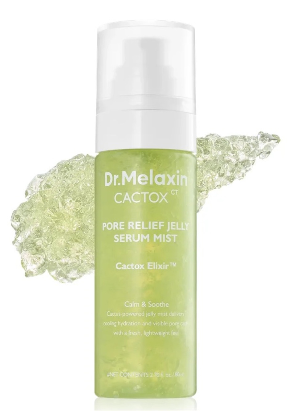 Dr. Melaxin CACTOX Pore Relief Jelly Serum Mist - NIB 2.70 fl oz / 80 ml